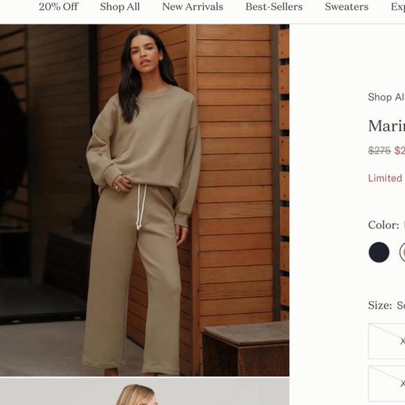 JENNI KAYNE MARINA SWEATPANTS NWOT/ BRAND NEW - Picture 1 of 9